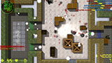 Snowball fight and knifing